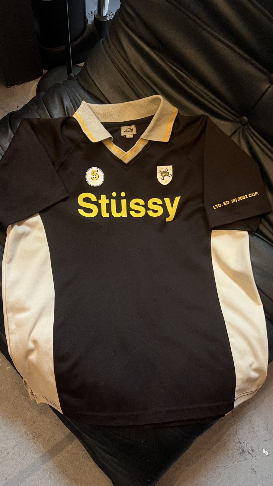 Stussy Vtg 2002 Stussy International Soccer Jersey Size US L / EU 52-54 / 3 - 8 Thumbnail