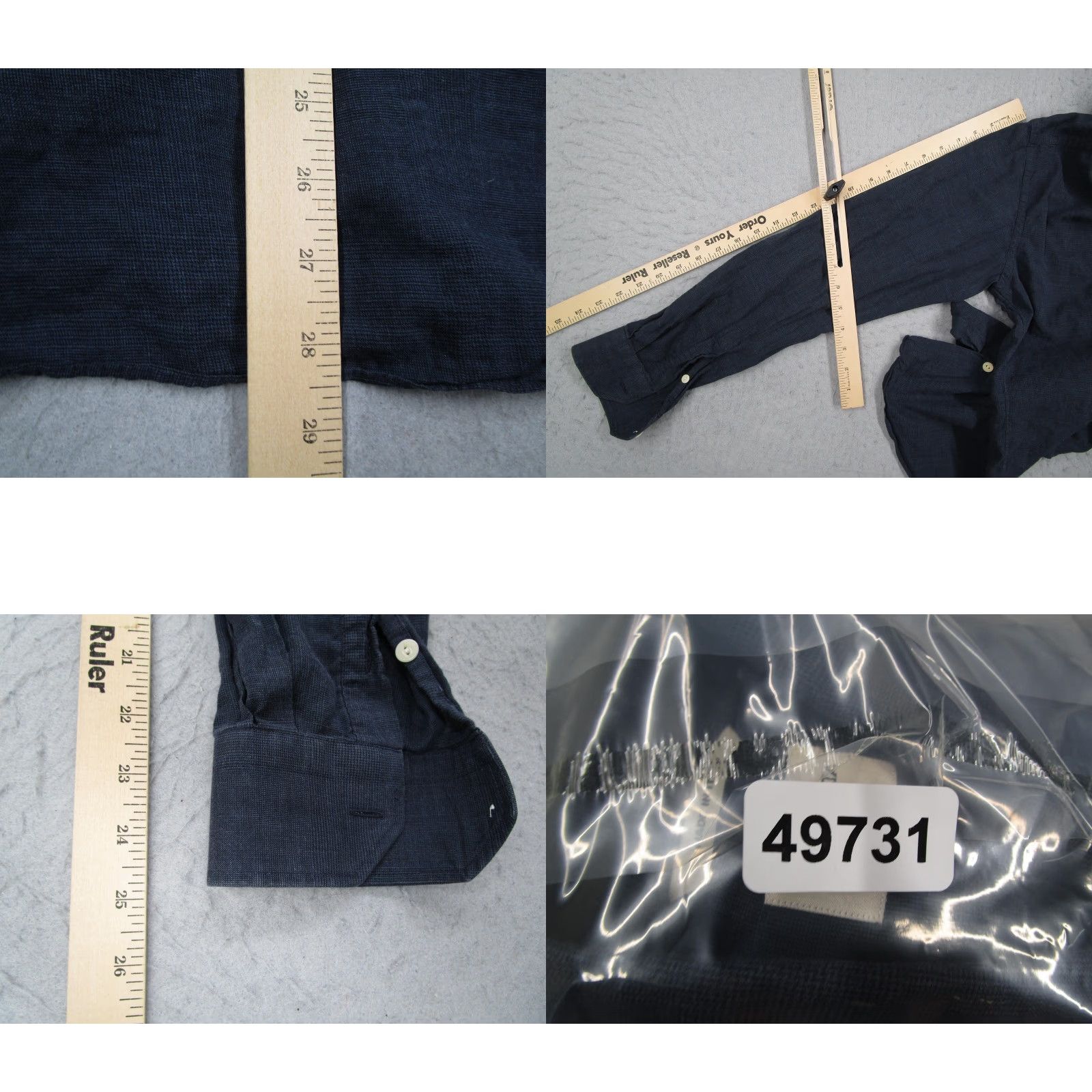 Vintage Culturata Shirt Mens Medium Long Sleeve Tailored Fit Made in Italy Button Down Size US M / EU 48-50 / 2 - 8 Thumbnail