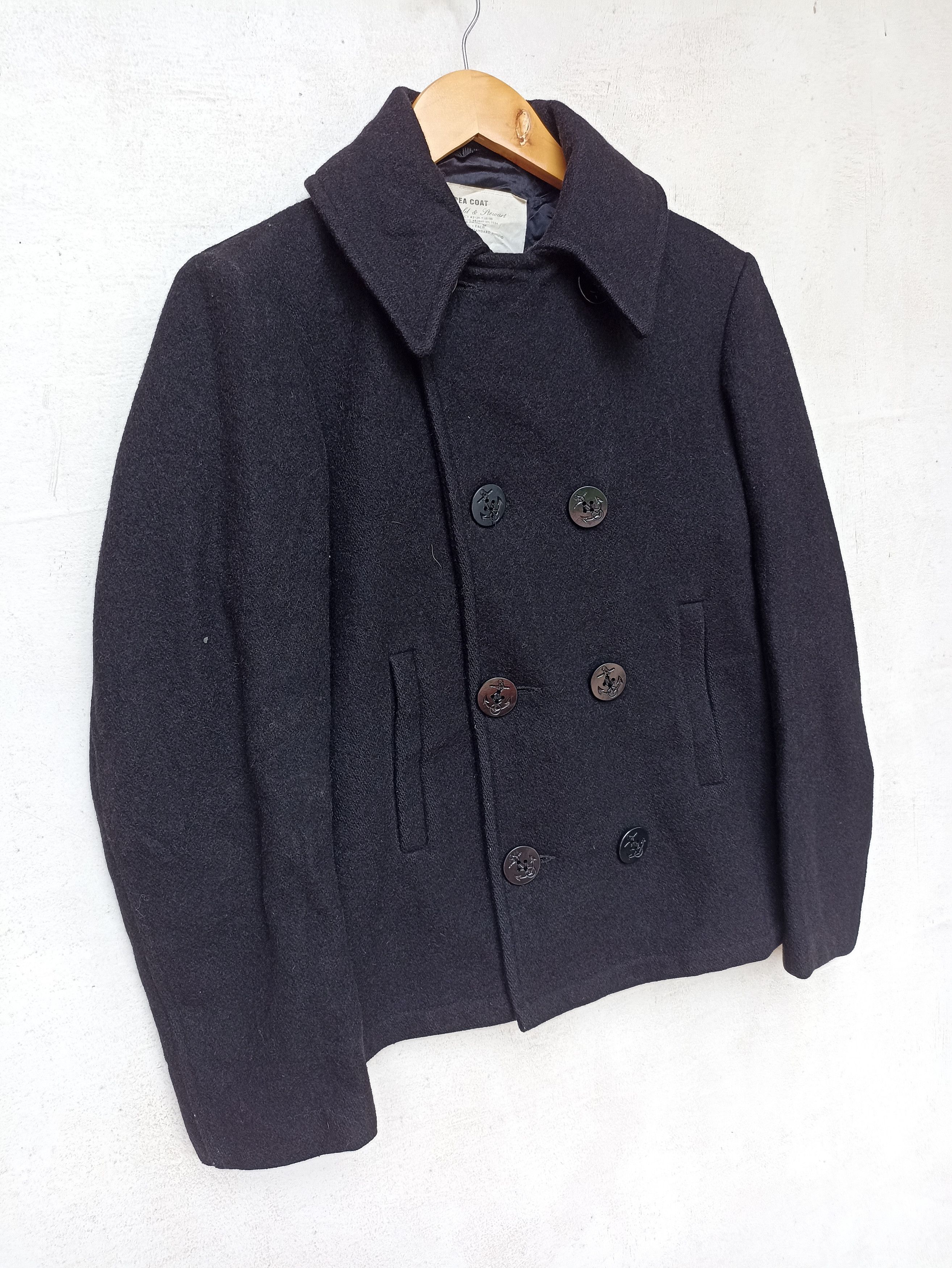 Fidelity Vintage Fidelity pea coat by Gerald & Steward wool coat Size US S / EU 44-46 / 1 - 3 Thumbnail