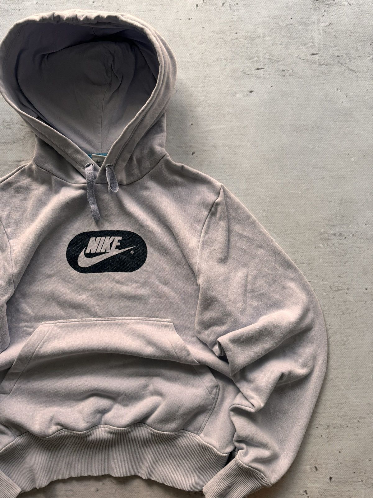 Nike × Vintage NIKE VINTAGE CENTER LOGO OVERSIZE BOXY HOODIE Size US S / EU 44-46 / 1 - 3 Thumbnail