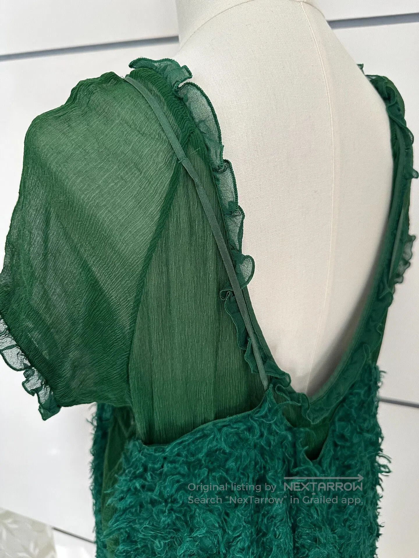 Undercover UNDERCOVER Multi-layer Green Dress. Size M / US 6-8 / IT 42-44 - 3 Thumbnail