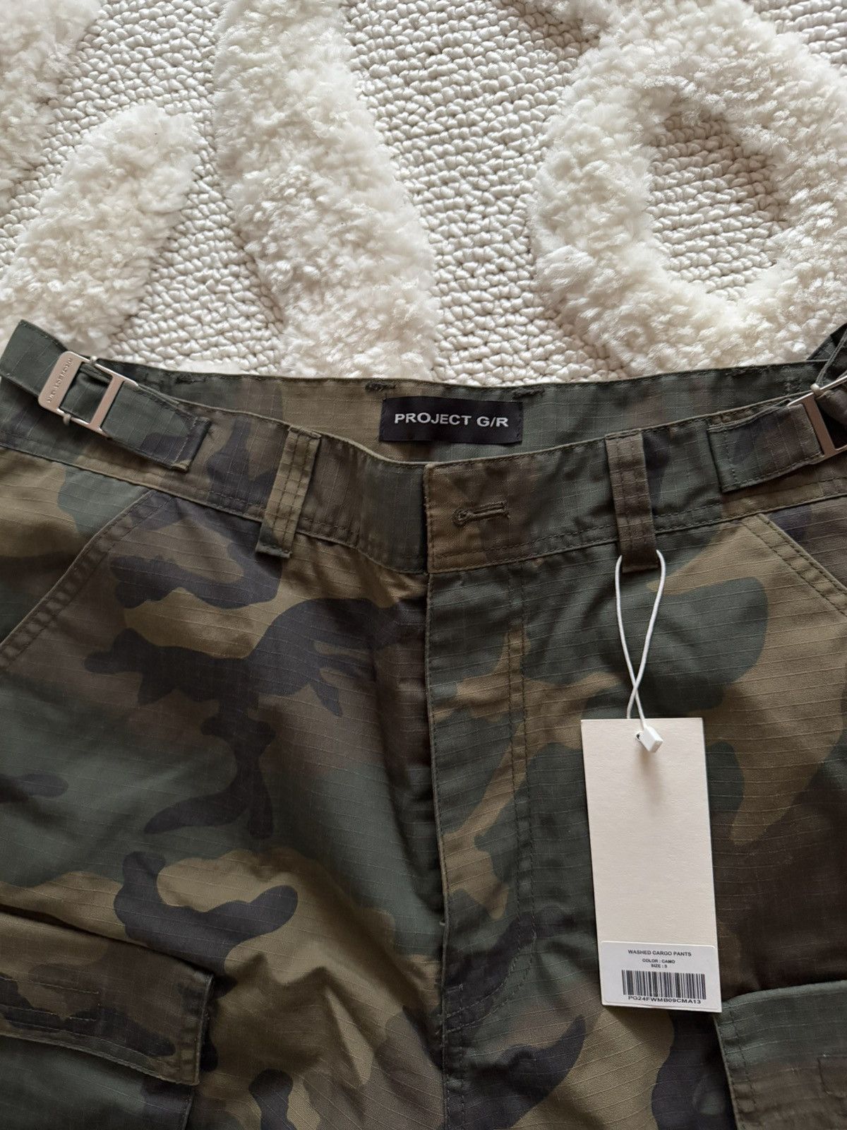 PROJECT G/R PROJECT G/R WASHED CARGO PANTS Size US 34 / EU 50 - 3 Thumbnail