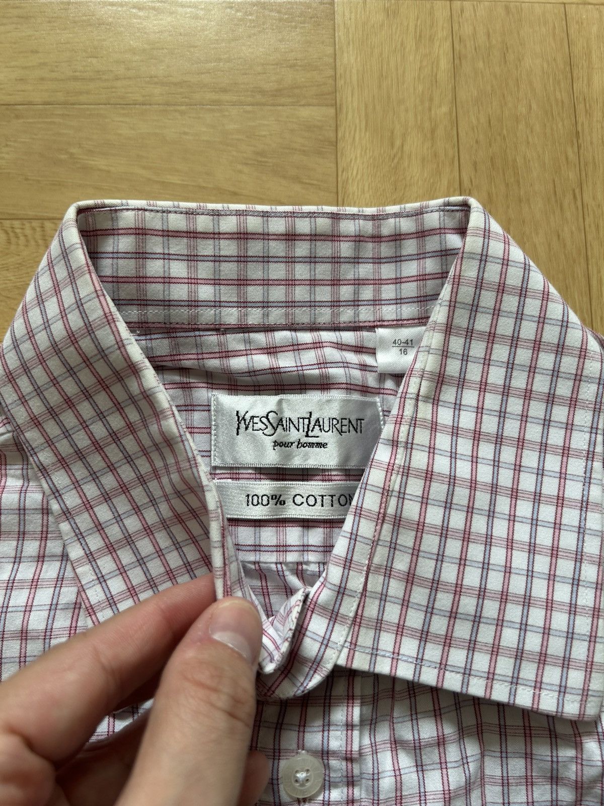 Yves Saint Laurent YSL YVES SAINT LAURENT VINTAGE SHIRT SIZE M Size US M / EU 48-50 / 2 - 3 Thumbnail
