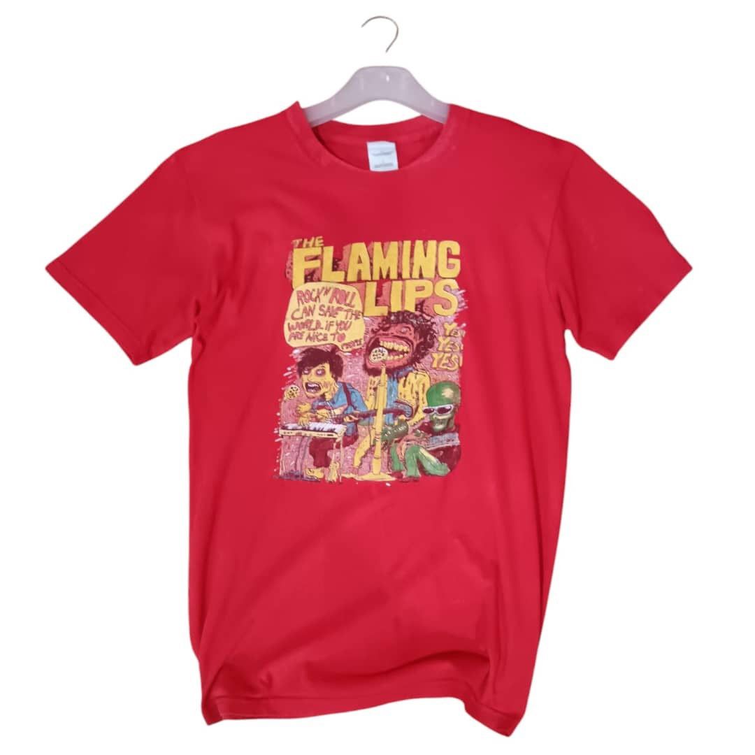 Band Tees × Vintage 💥BEST OFFER💥 Vintage Late 90s Flaming Lips Size US M / EU 48-50 / 2 - 1 Thumbnail