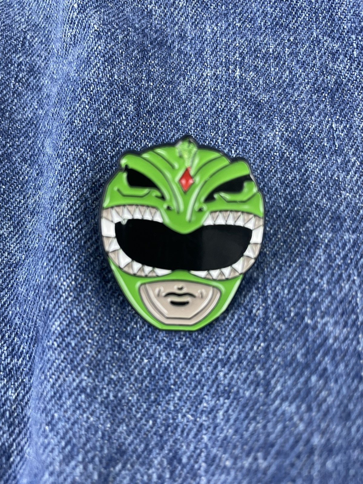 Other Greens Power Ranger Enamel Pin Size ONE SIZE - 1 Thumbnail