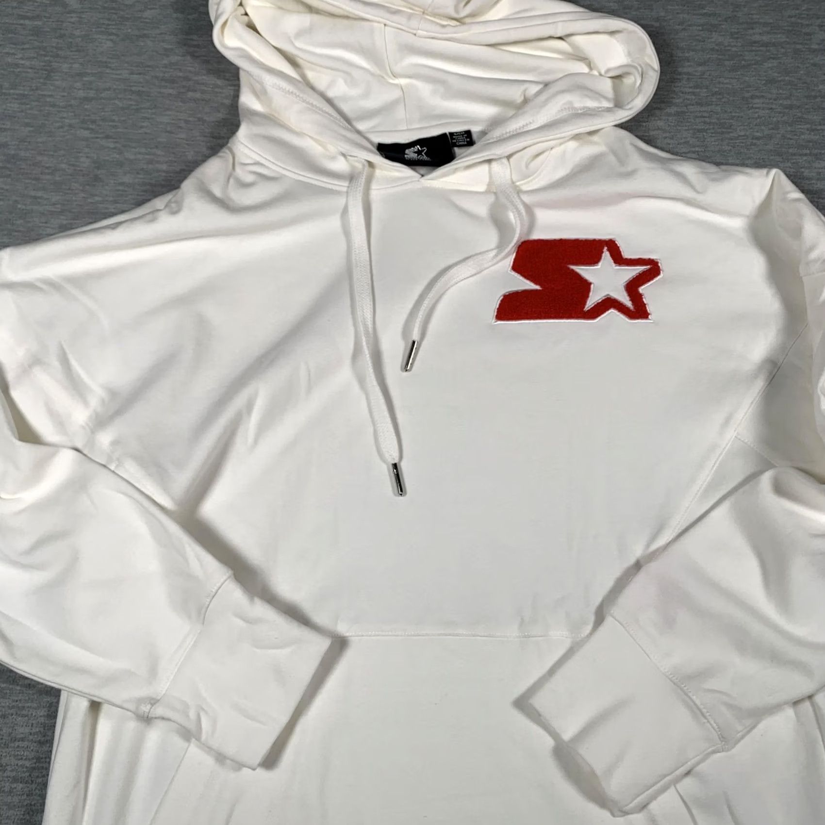 Starter Starter Hoodie Dress Womens Small White Red Black Label Logo Pullover Long NWT Size S / US 4 / IT 40 - 4 Thumbnail