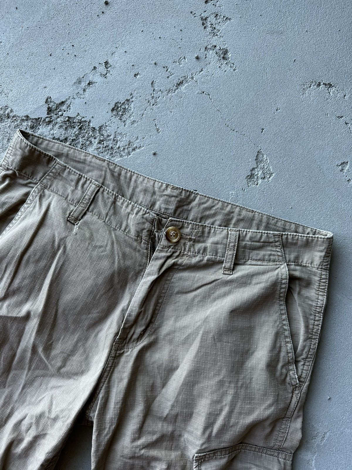 Carhartt Carhartt Regular Cargo RipStop Pants Multipocket Sand Size US 31 - 3 Thumbnail