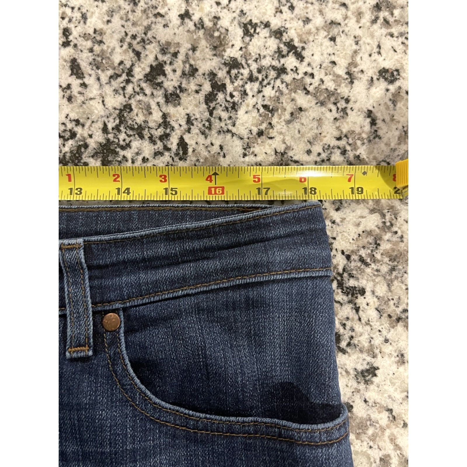 Eileen Fisher Eileen Fisher Jeans Straight Ankle Organic Cotton Stretch Denim Blue 10 Size 32" / US 10 / IT 46 - 7 Thumbnail
