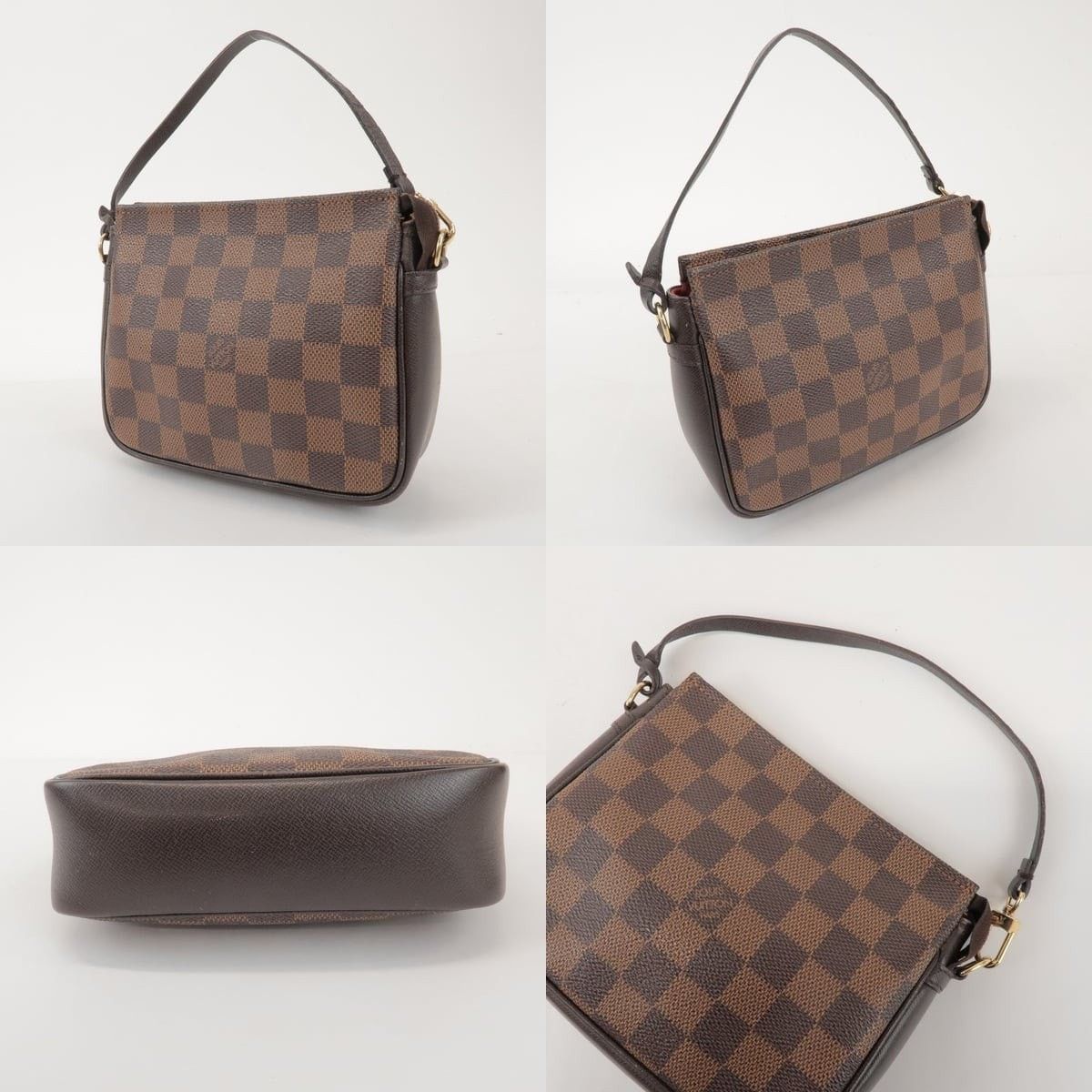 Louis Vuitton Louis Vuitton Damier Ebene Trousse Makeup Accessory Pouch Size ONE SIZE - 3 Thumbnail