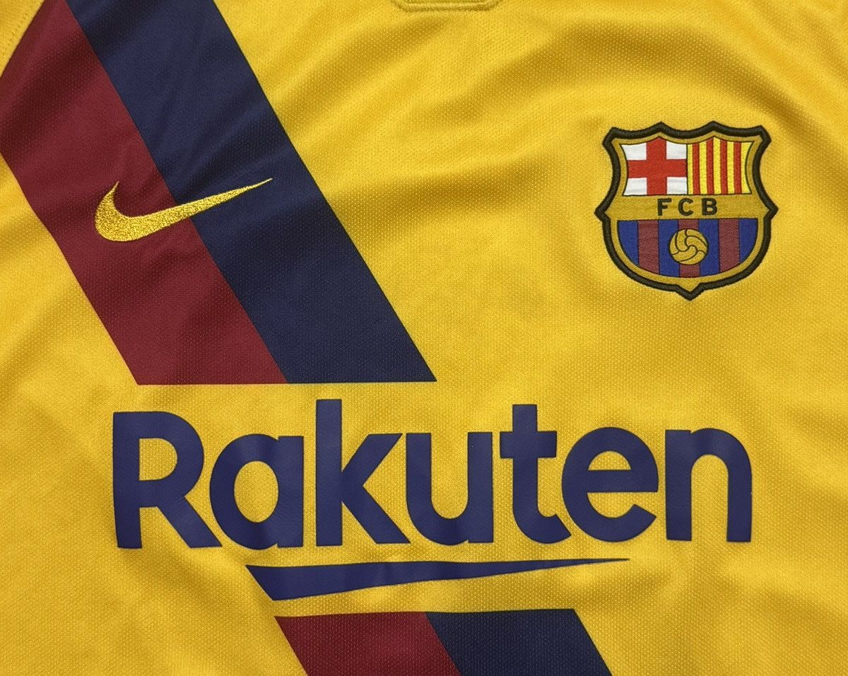 Nike Barcelona 2019 2020 Away Football Shirt Soccer Jersey Nike Size US M / EU 48-50 / 2 - 5 Thumbnail
