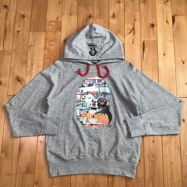Bape BAPE × PINGU APE HEAD Milo Pullover Hoodie a bathing ape Size US L / EU 52-54 / 3 - 2 Thumbnail