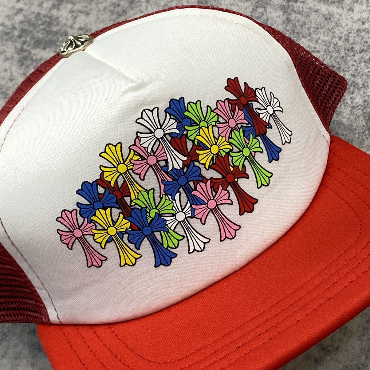 Chrome Hearts Chrome Hearts King Taco Multicolor Cross Trucker Hat Size ONE SIZE - 2 Thumbnail
