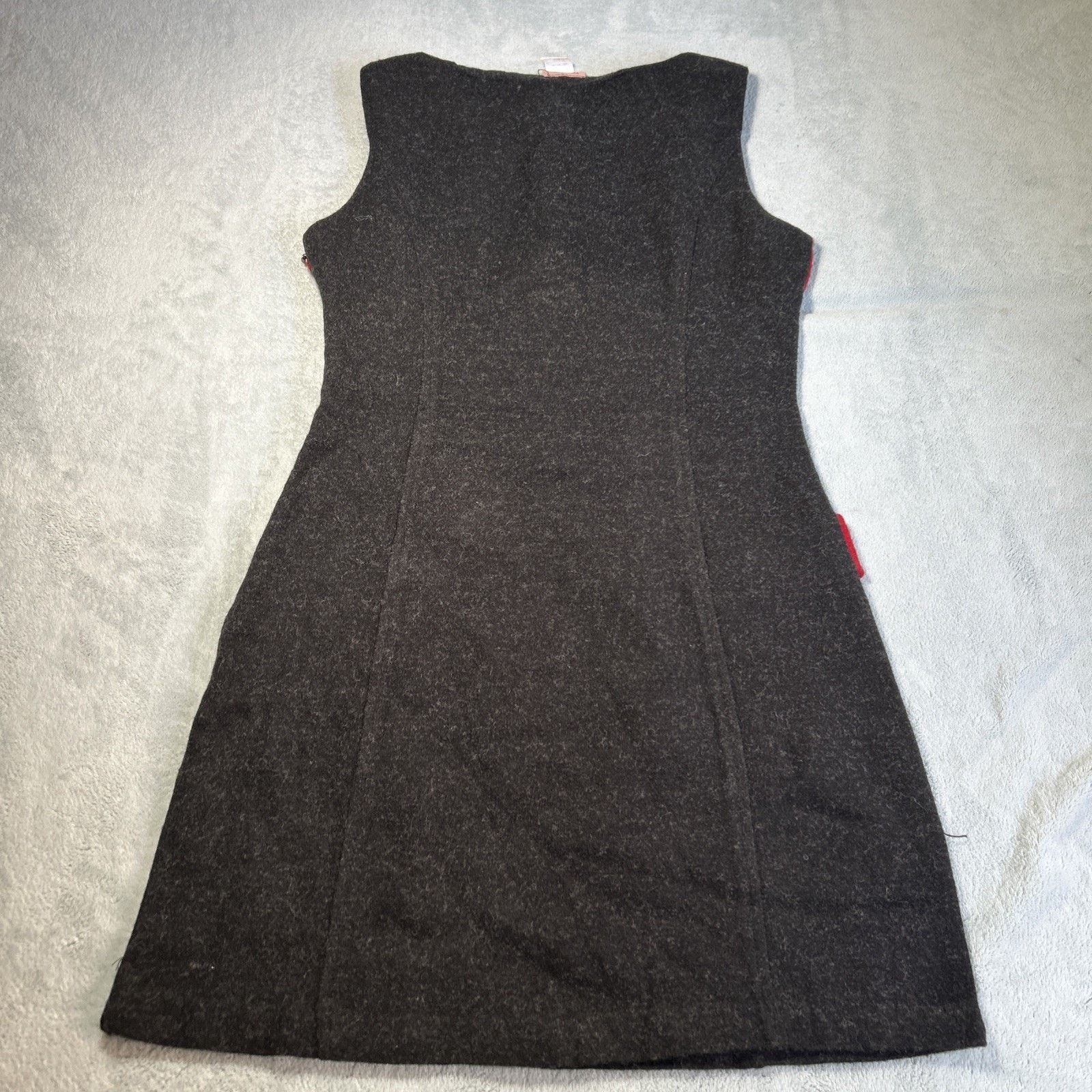 Free People USA Paper Tag Wool Boho Renaissance Dress Small Vintage Size S / US 4 / IT 40 - 2 Thumbnail
