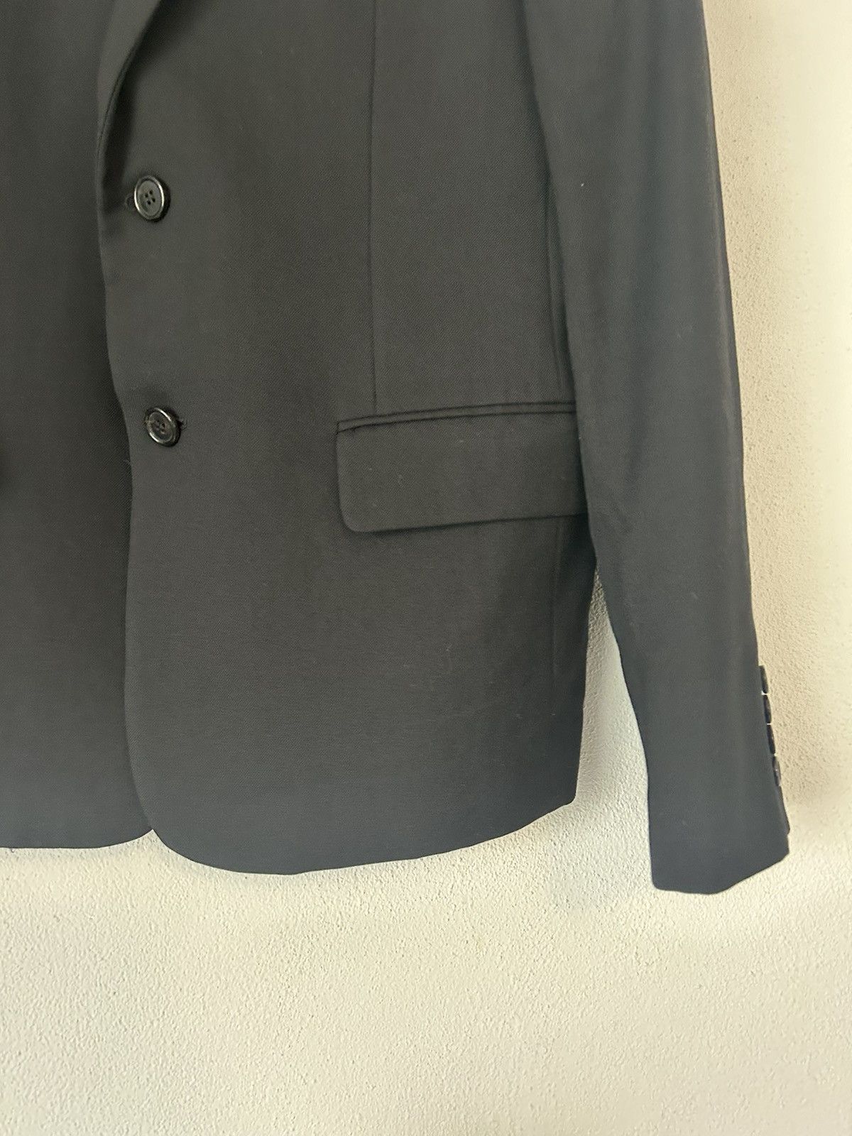 Saint Laurent Paris Black Wool Blazer Size US M / EU 48-50 / 2 - 9 Thumbnail