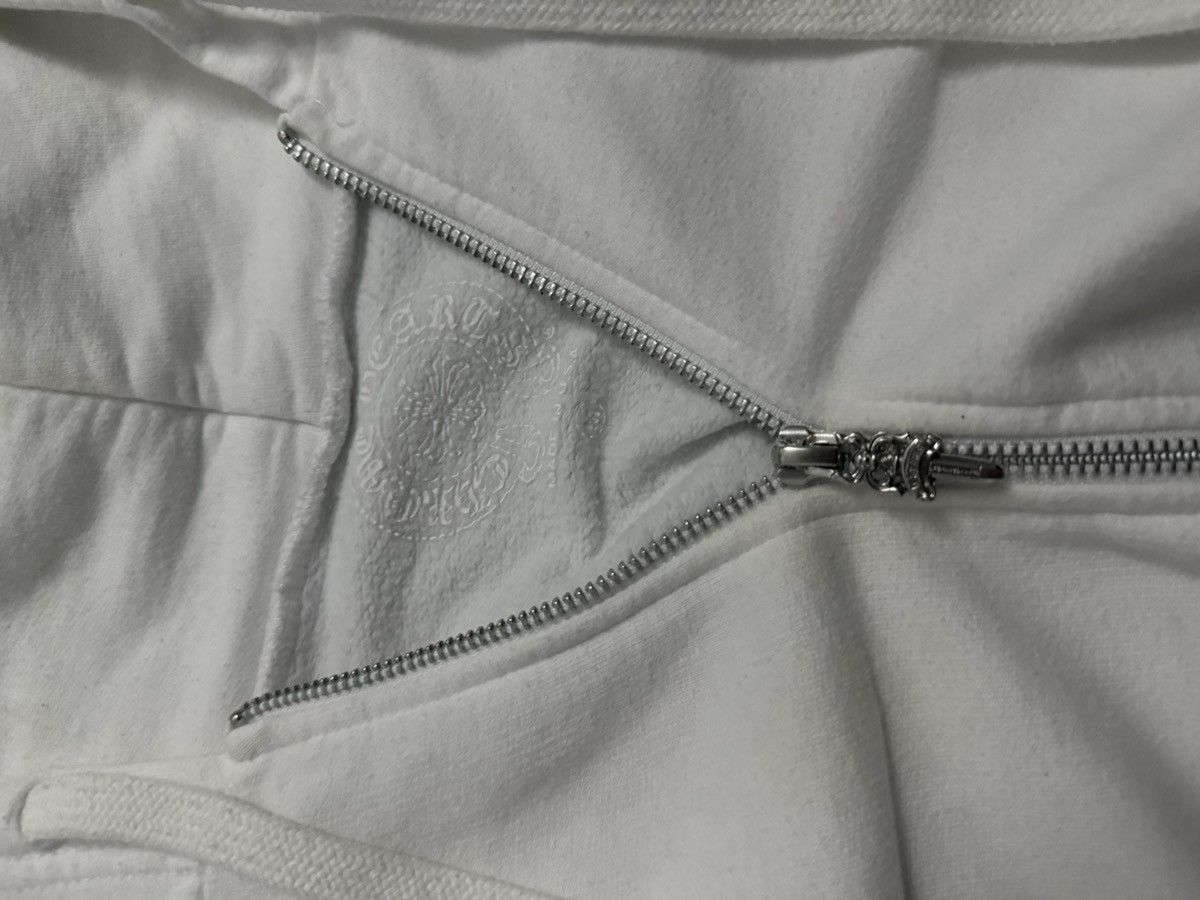 Chrome Hearts Chrome Hearts White Scroll Zip Hoodie Size US M / EU 48-50 / 2 - 3 Thumbnail