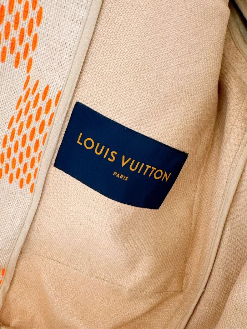 Louis Vuitton Louis Vuitton Orange checkerboard jacket 2503-Nextarrow Size US S / EU 44-46 / 1 - 8 Thumbnail