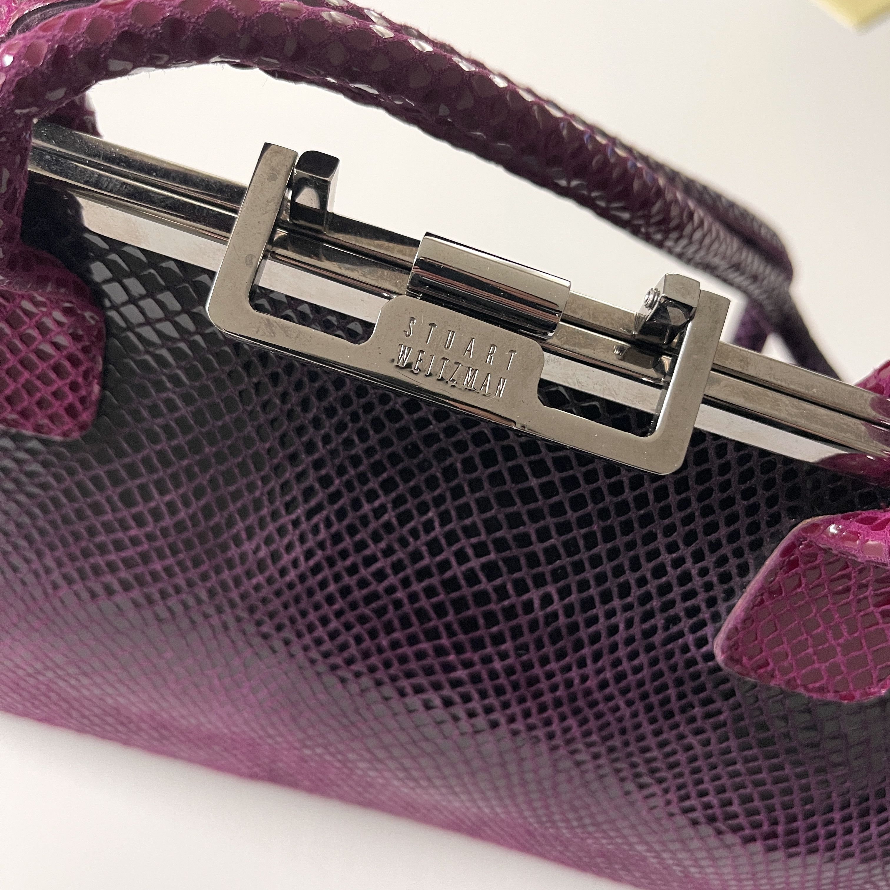 Stuart Weitzman STUART WEITZMAN Python Leather Bag Y2K style Size ONE SIZE - 8 Thumbnail
