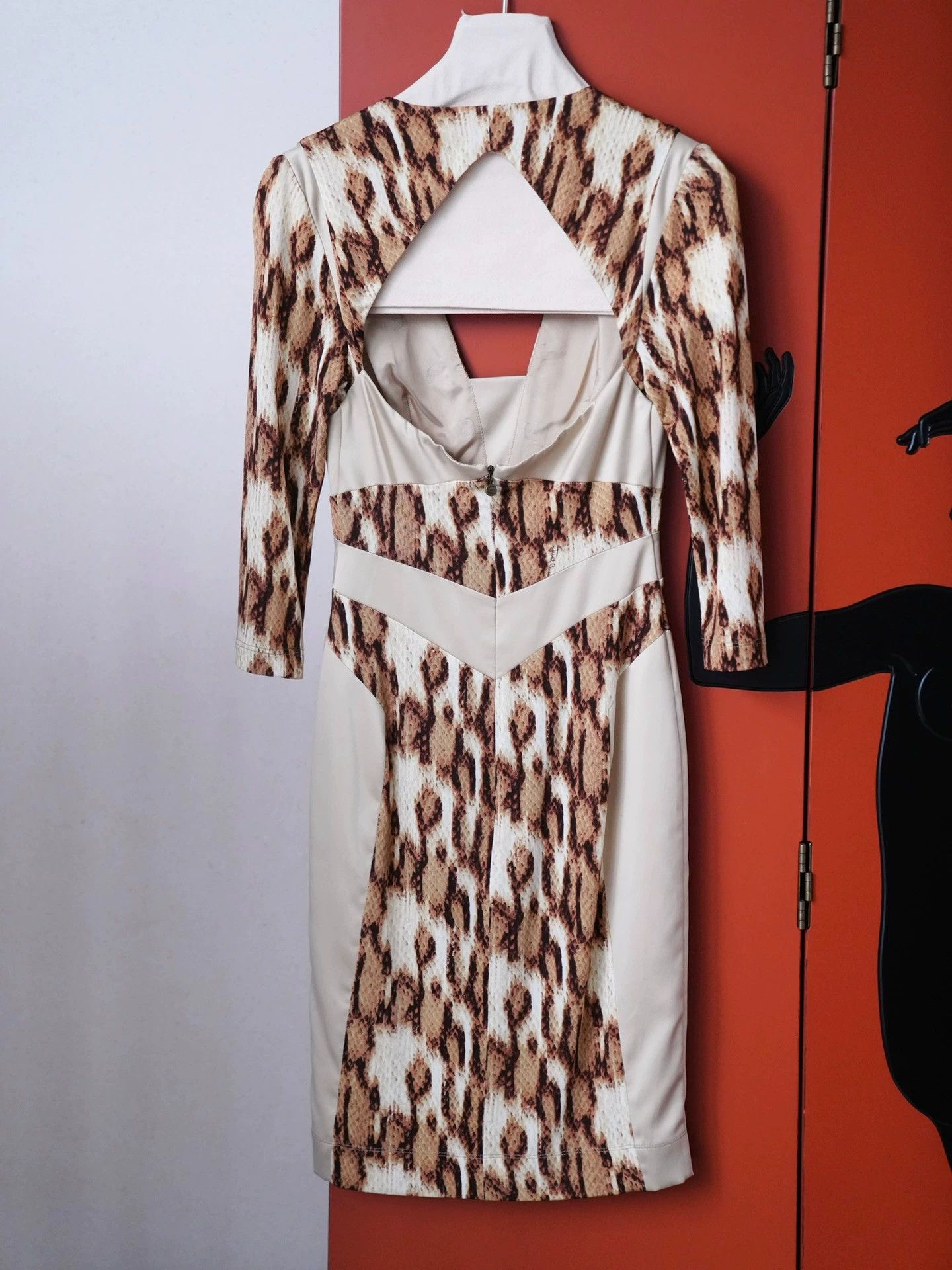 Just Cavalli Just Cavalli Python Slim Fit Stretch Women's Dress Size S / US 4 / IT 40 - 2 Thumbnail