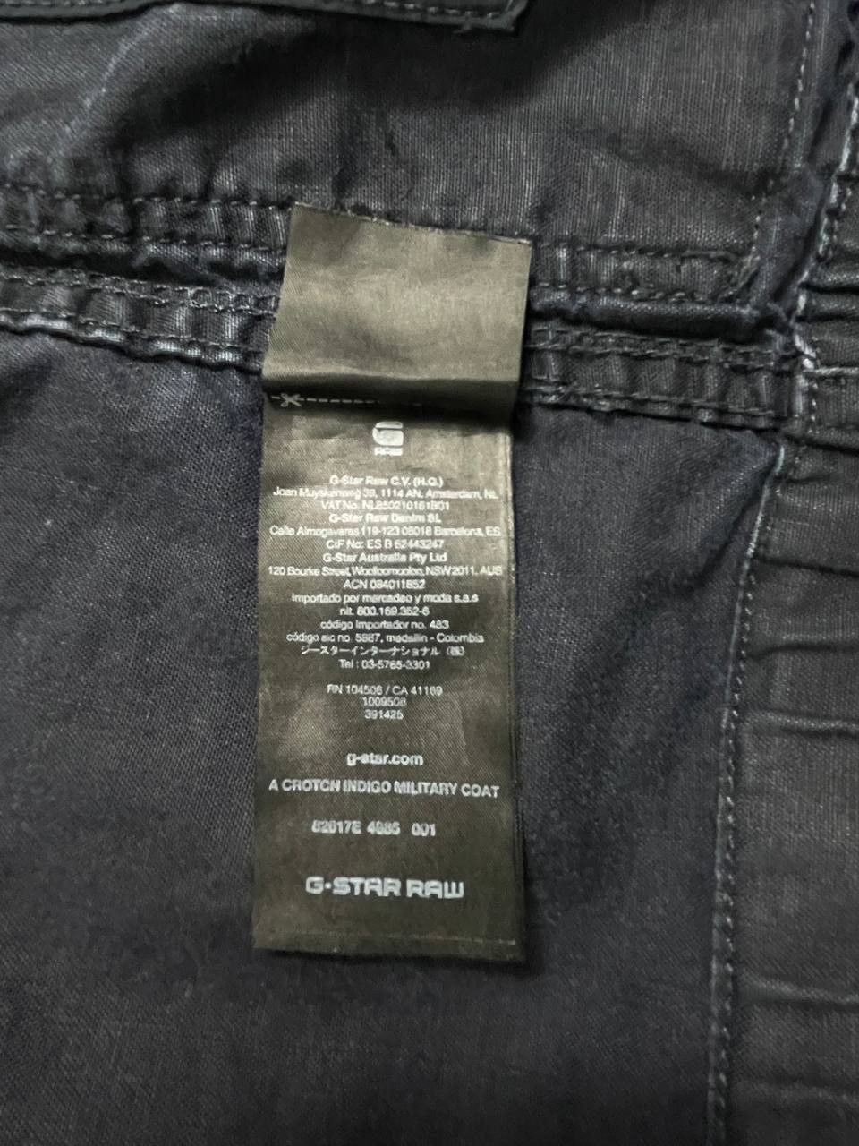 G-Star G-Star RAW Crotch Indigo Military Coat Size US L / EU 52-54 / 3 - 17 Thumbnail