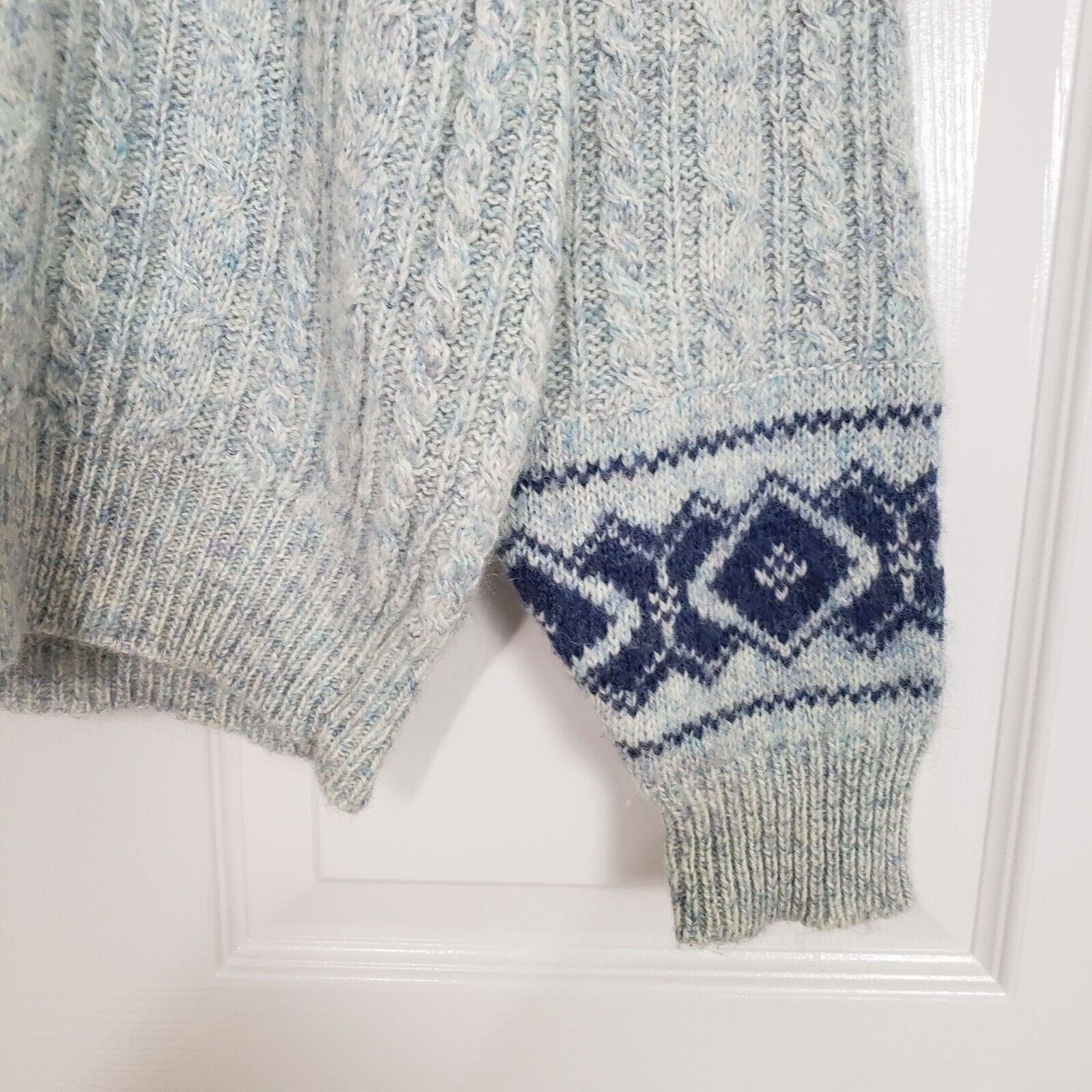 Northern Isles Vintage Northern Isles Fair Isle Sweater Womens Size Medium Size M / US 6-8 / IT 42-44 - 3 Thumbnail