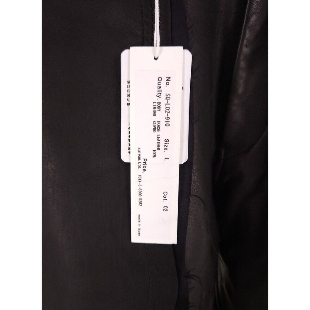 Leather Sulvam Scars Horce Leather Trousers Japan 3 S Black Horse Size US 28 / EU 44 - 8 Thumbnail