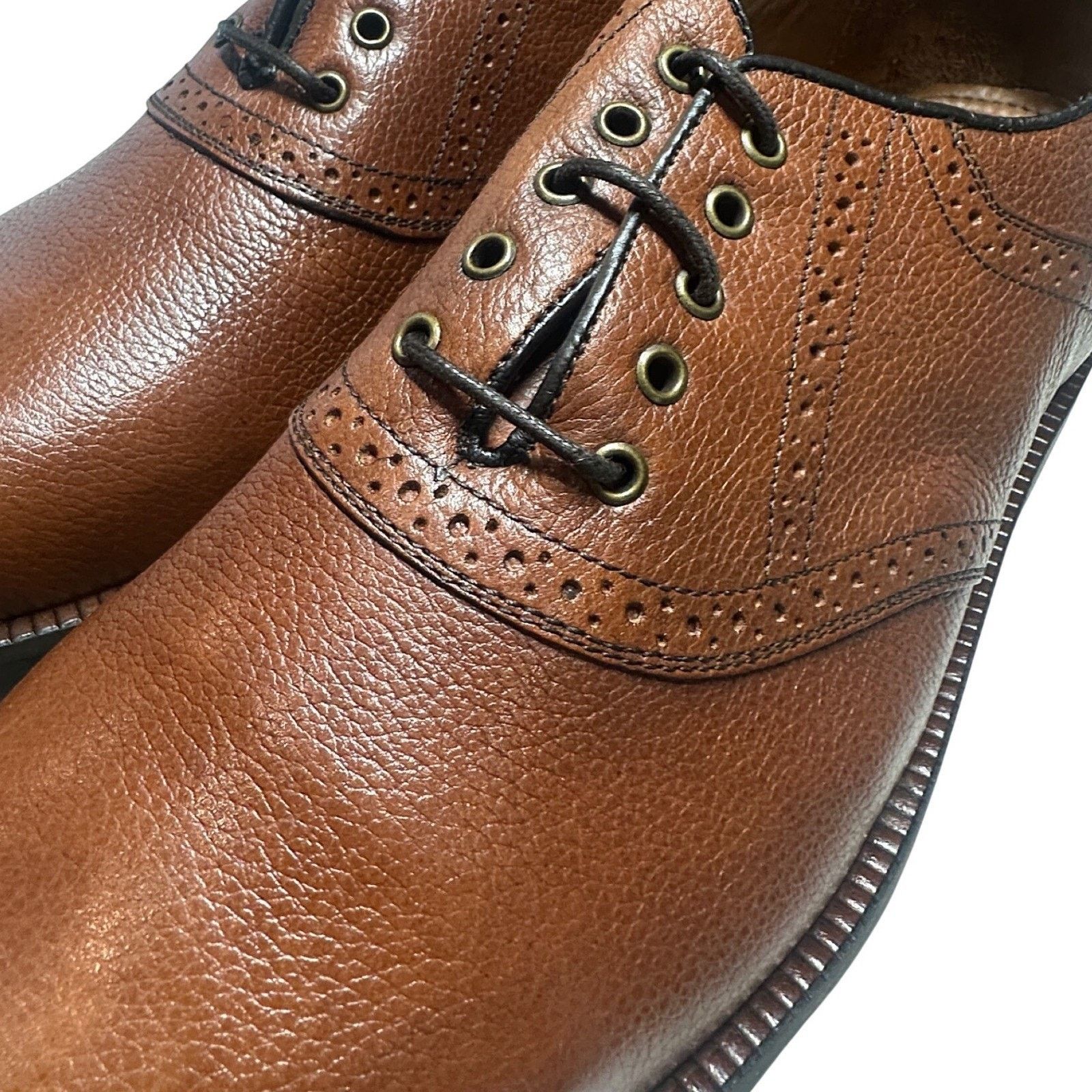 Duck Head Duck Head Steadman Oxford Mens 13 Brown NEW Leather Shoes Size US 13 / EU 46 - 5 Thumbnail