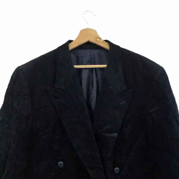 Valentino Vtg 90’ VALENTINO ITALY SPORT Blazer Double Breasted Sport Size 50R - 2 Thumbnail