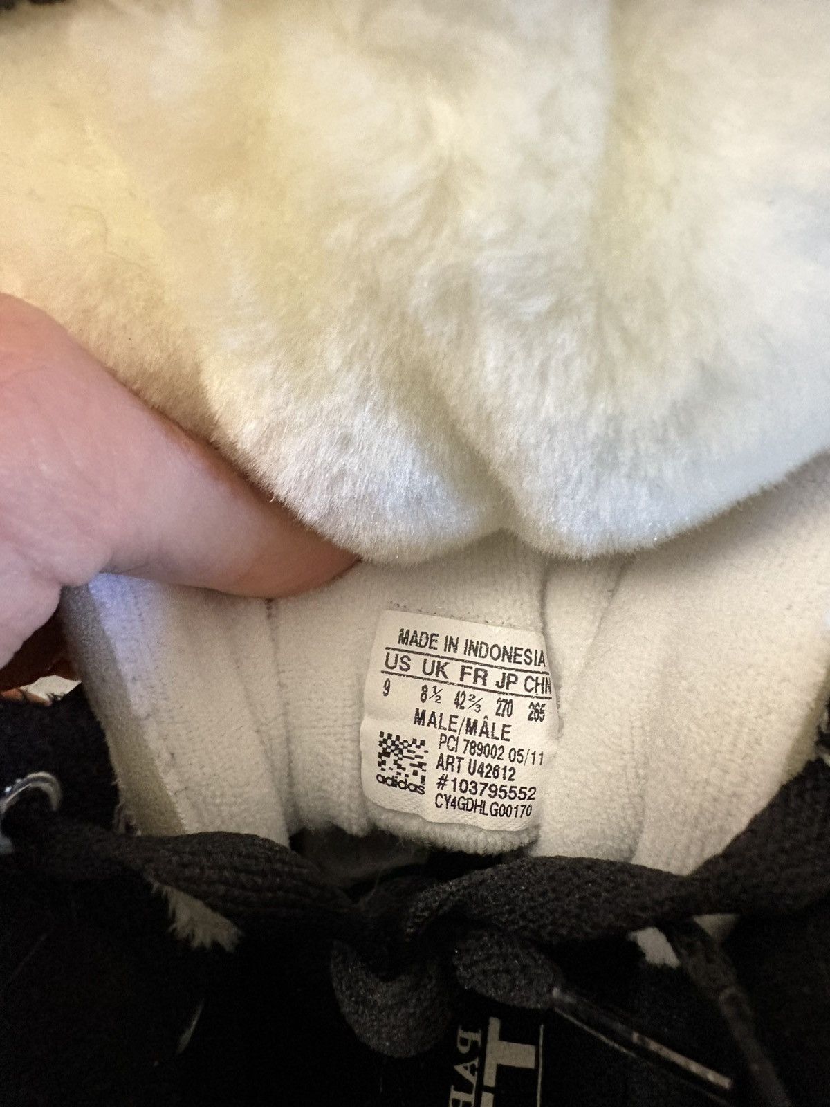 Adidas × Jeremy Scott adidas JS Jeremy Scott Bear Panda Black White Size US 9 / EU 42 - 9 Thumbnail
