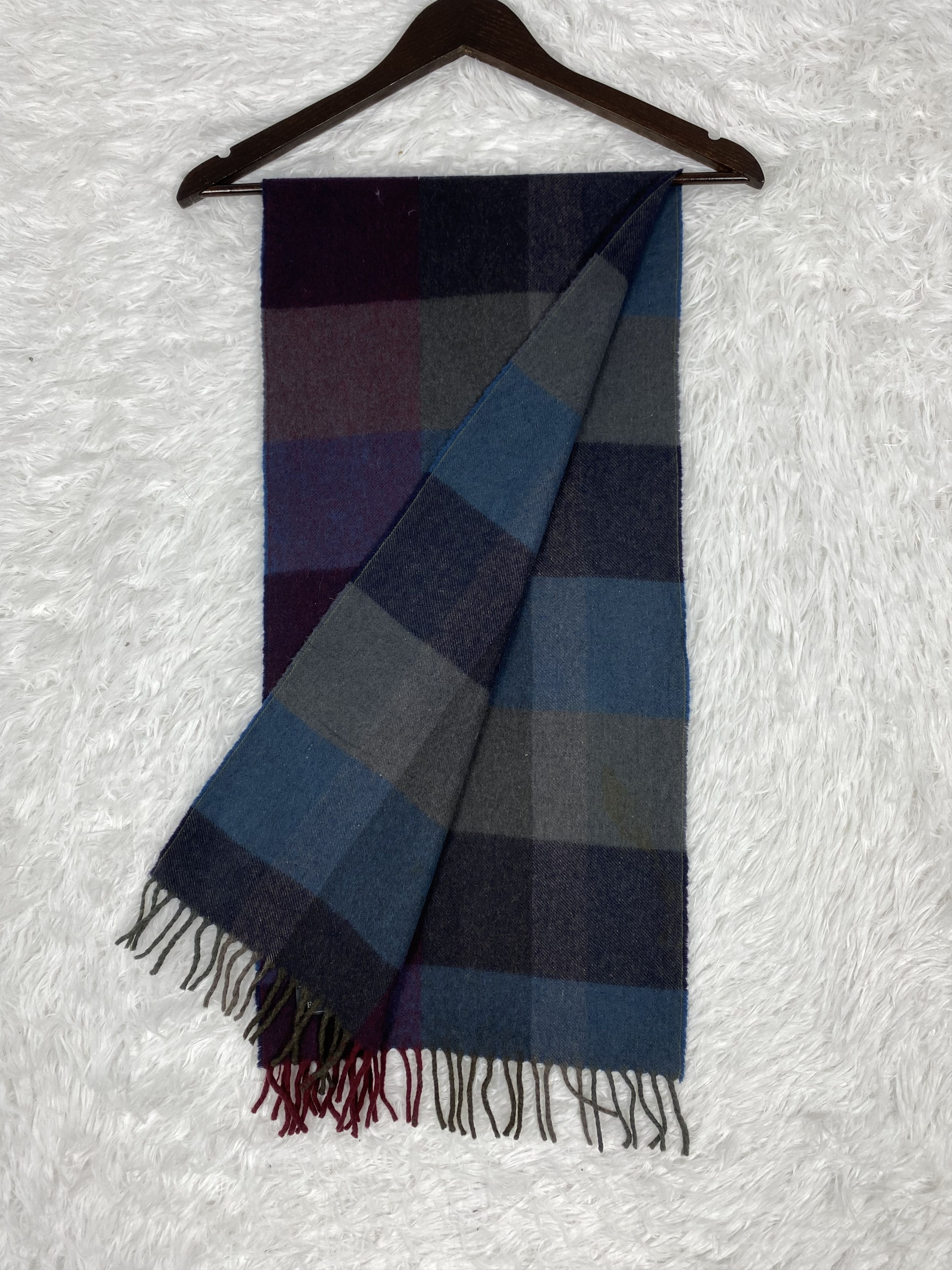Ermenegildo Zegna × Vintage Vintage Ermenegildo Zegna Scarf / Muffler Neckwear PM0067 Size ONE SIZE - 6 Thumbnail