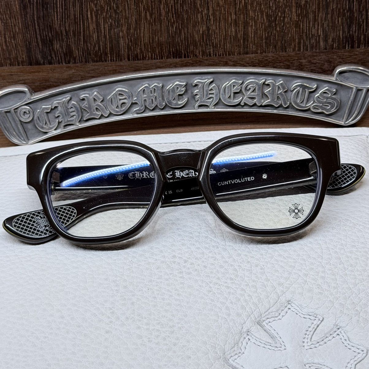 Chrome Hearts Chrome Hearts CONTVOLUTED Glasses Size ONE SIZE - 1 Thumbnail