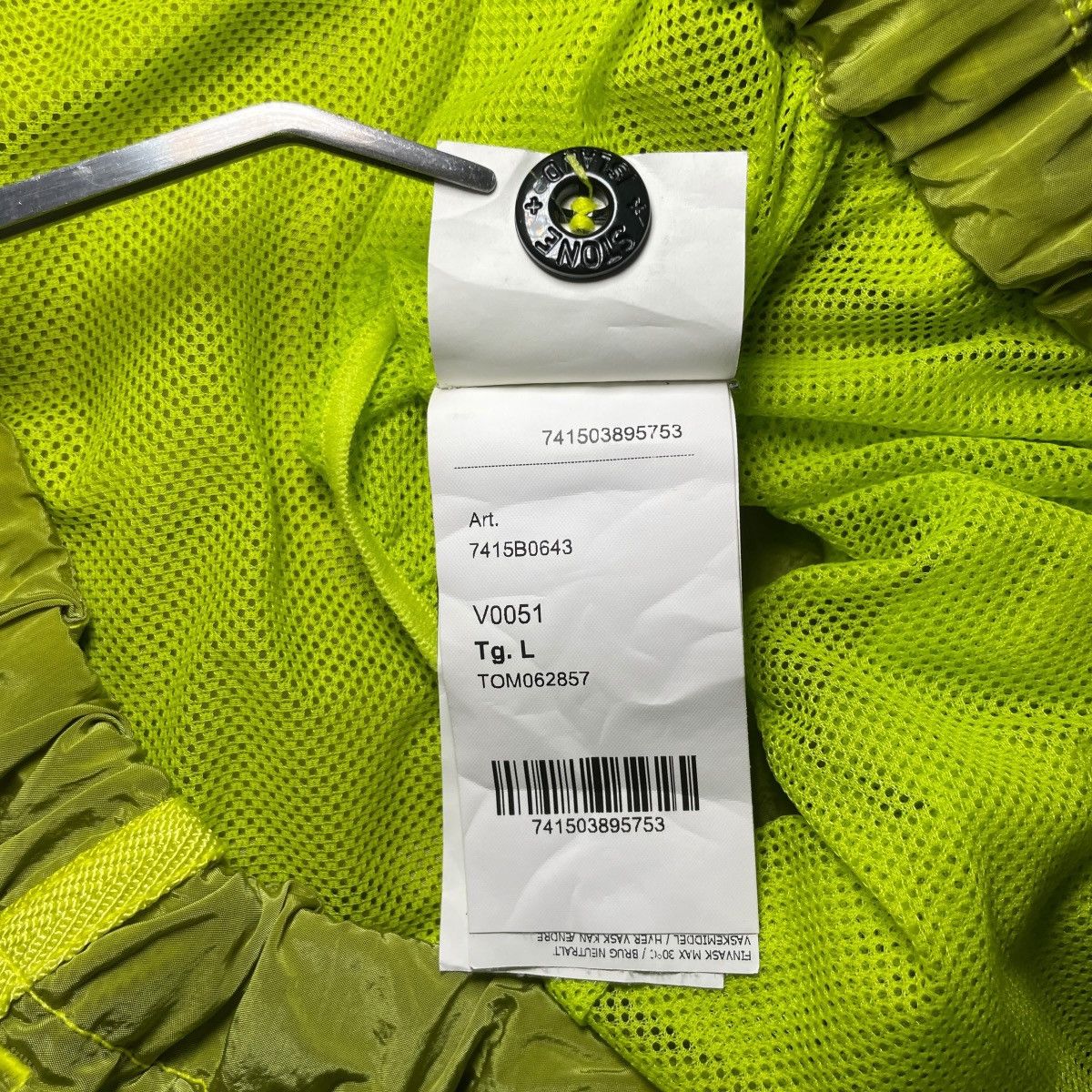 Stone Island Stone Island Junior Compass Logo Swim Shorts Size US 34 / EU 50 - 9 Thumbnail