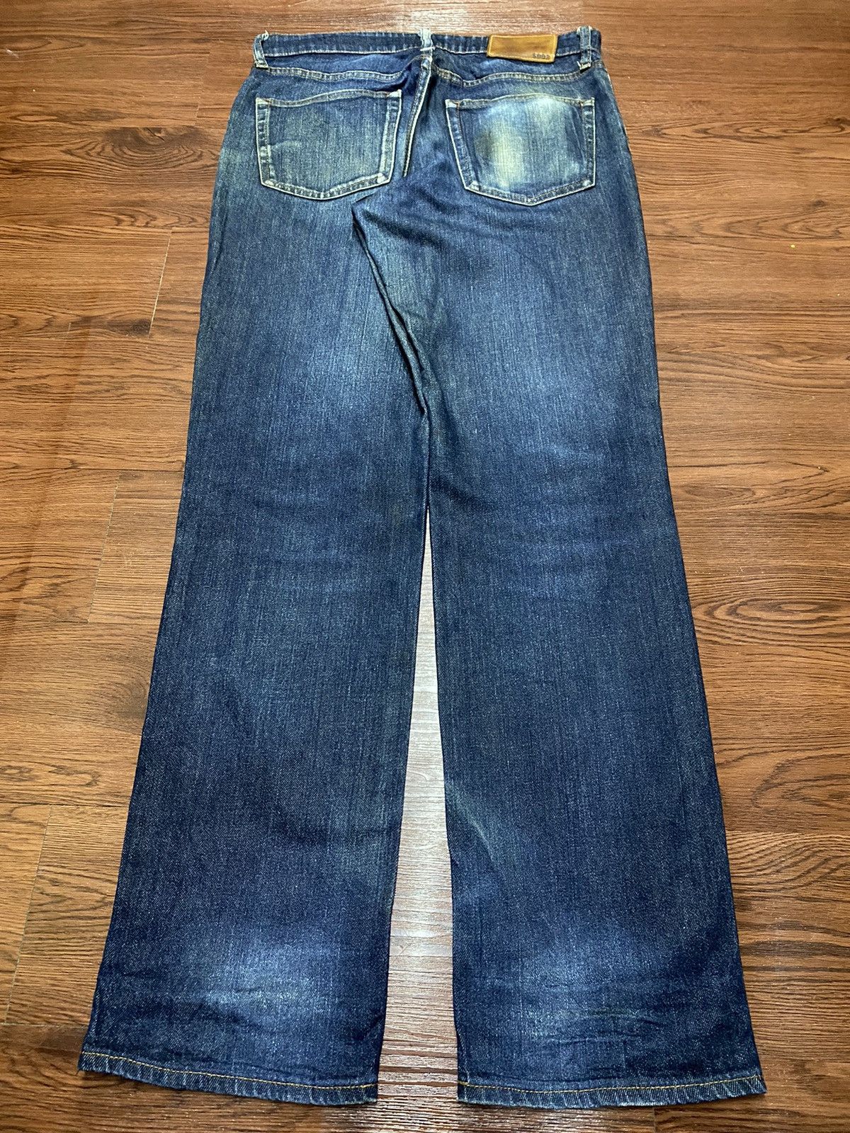 Japanese Brand Vintage Japanese Brands Uniqlo S003 Mud Wash Loose Jeans Size US 32 / EU 48 - 2 Thumbnail