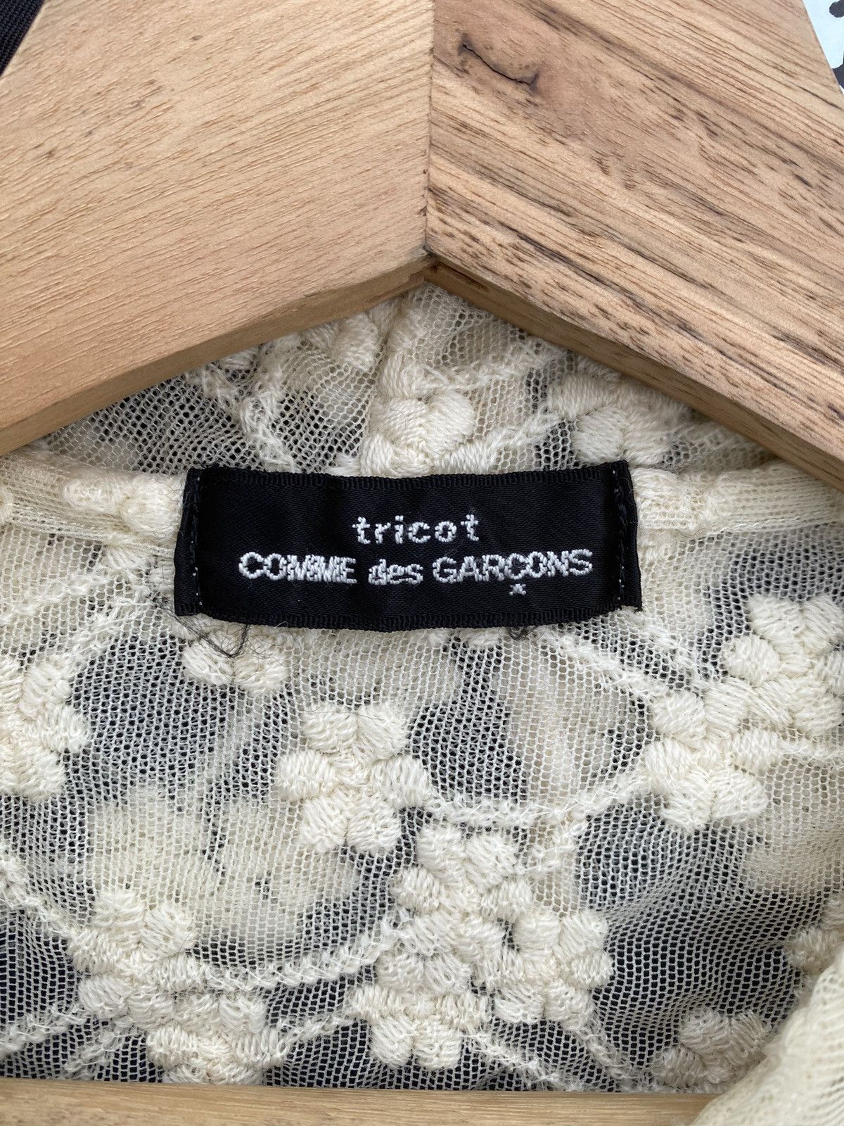 Comme des Garcons Rare Vintage AD1997 Comme Des Garcons CDG tricot Lace Tops Size XS / US 0-2 / IT 36-38 - 8 Thumbnail