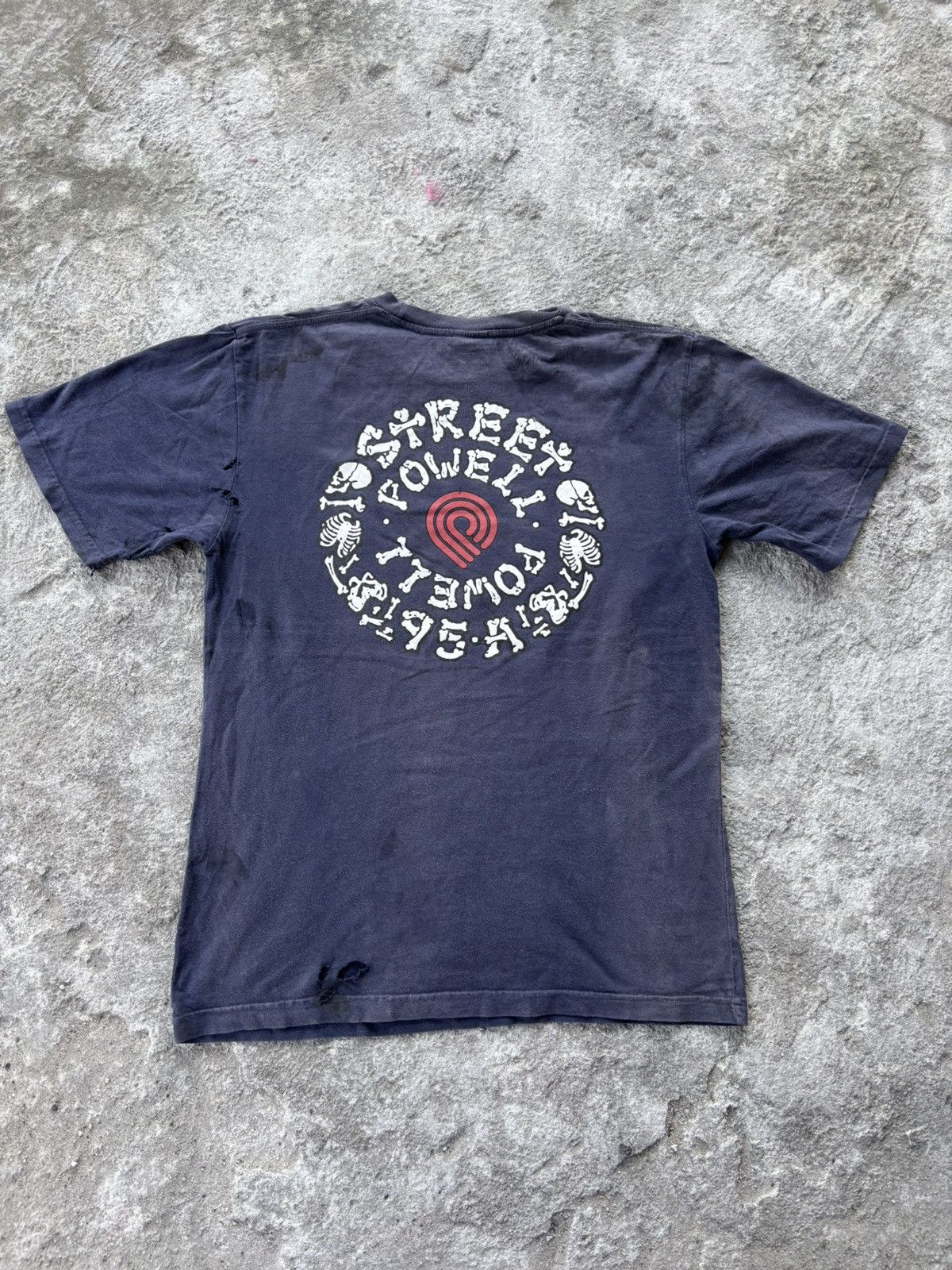 Vintage Distressed Powell Peralta Tshirt