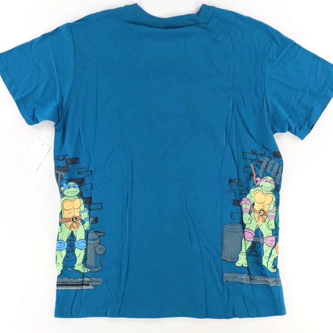 Altea Teenage Mutant Ninja Turtles T-Shirt Embroidered Teal Men's XL Size US XL / EU 56 / 4 - 4 Thumbnail