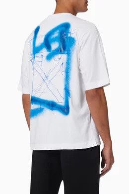 Off-White Off-White Spray Marker Arrows T-Shirt – Size S Size US S / EU 44-46 / 1 - 1 Thumbnail