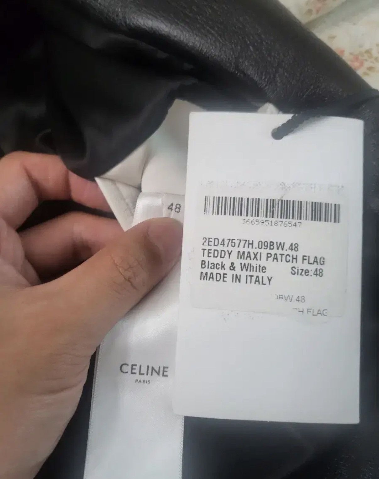 Celine Celine 22FW boydoll americana leather jacket in lamb sz48 Size US M / EU 48-50 / 2 - 6 Thumbnail