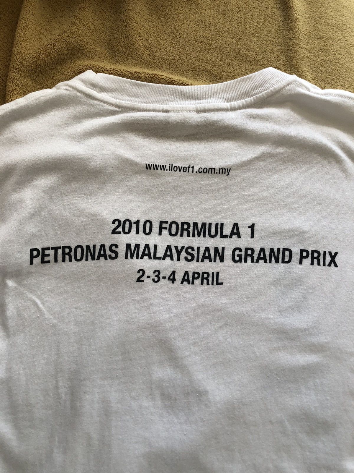 Formula 1 I LOVE FORMULA 1 RARE MALAYSIAN GRAND PRIX TEE SHIRT Size US L / EU 52-54 / 3 - 4 Thumbnail