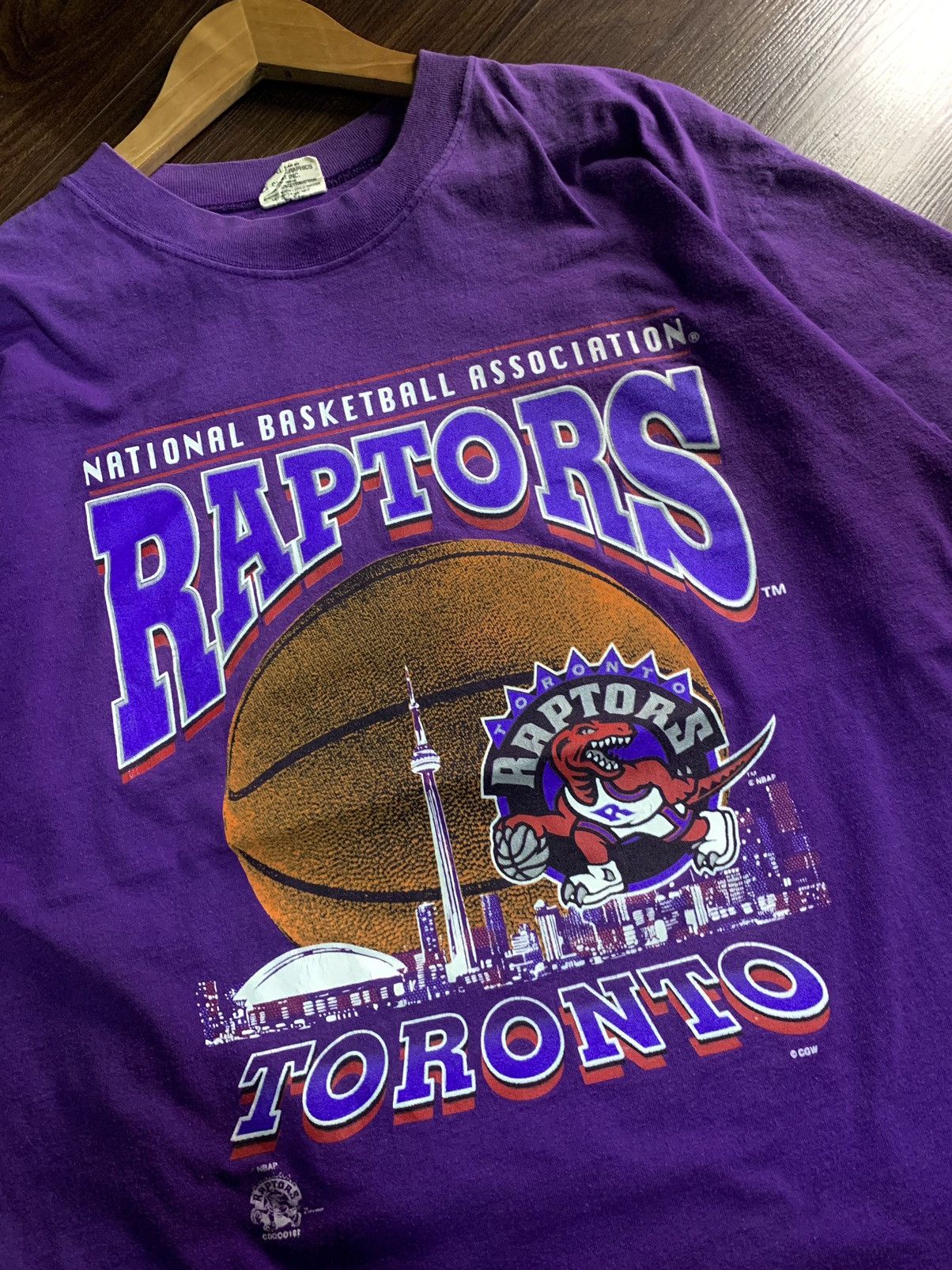 NBA VINTAGE TORONTO RAPTORS NBA 90s Size US L / EU 52-54 / 3 - 2 Thumbnail