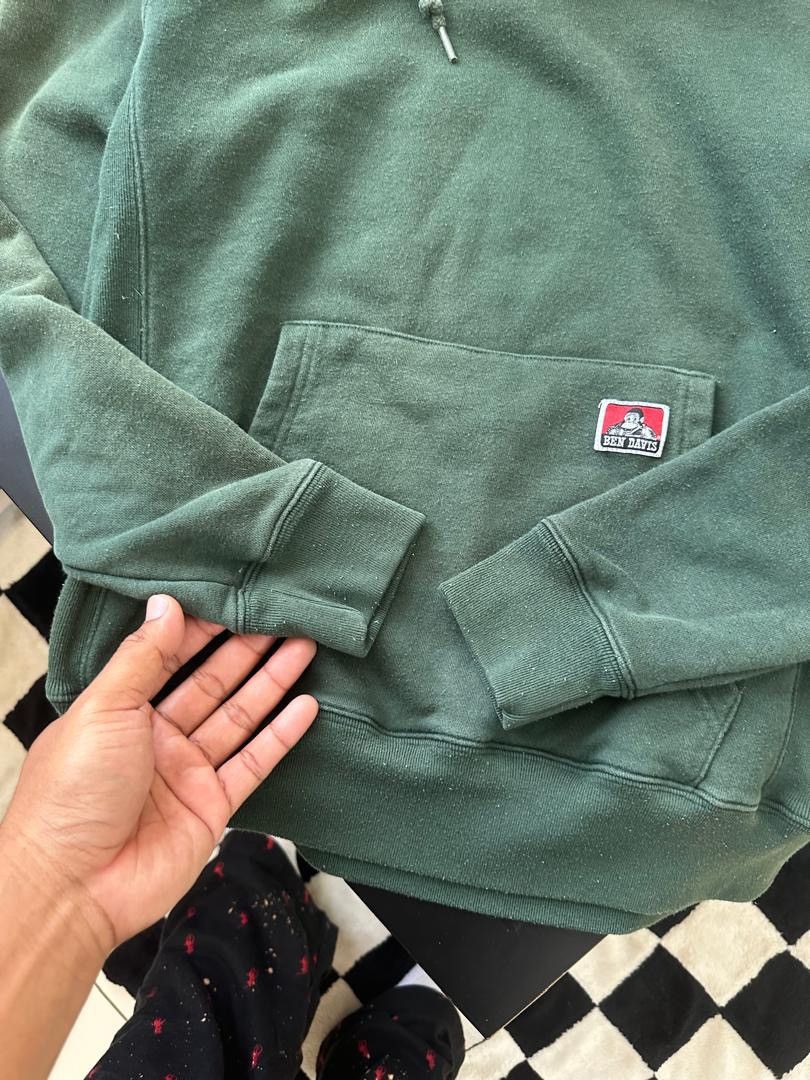 Ben Davis × Japanese Brand BEN DAVIS PATCH HOODIE Size US M / EU 48-50 / 2 - 3 Thumbnail