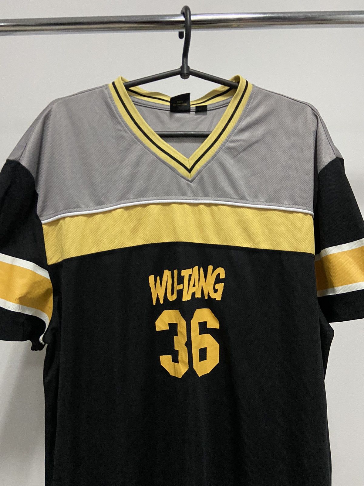 Wu-Tang Clan Wu tang clan 36 big logo jersey t shirt vintage skate Size US L / EU 52-54 / 3 - 3 Thumbnail