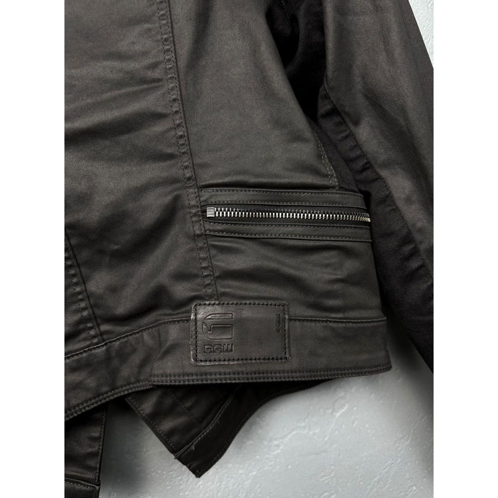 G-Star G-Star Raw Womens Midge Sculpted Slim Jacket M Black Logo Slim Jacket Women XS-XL? Size M / US 6-8 / IT 42-44 - 8 Thumbnail