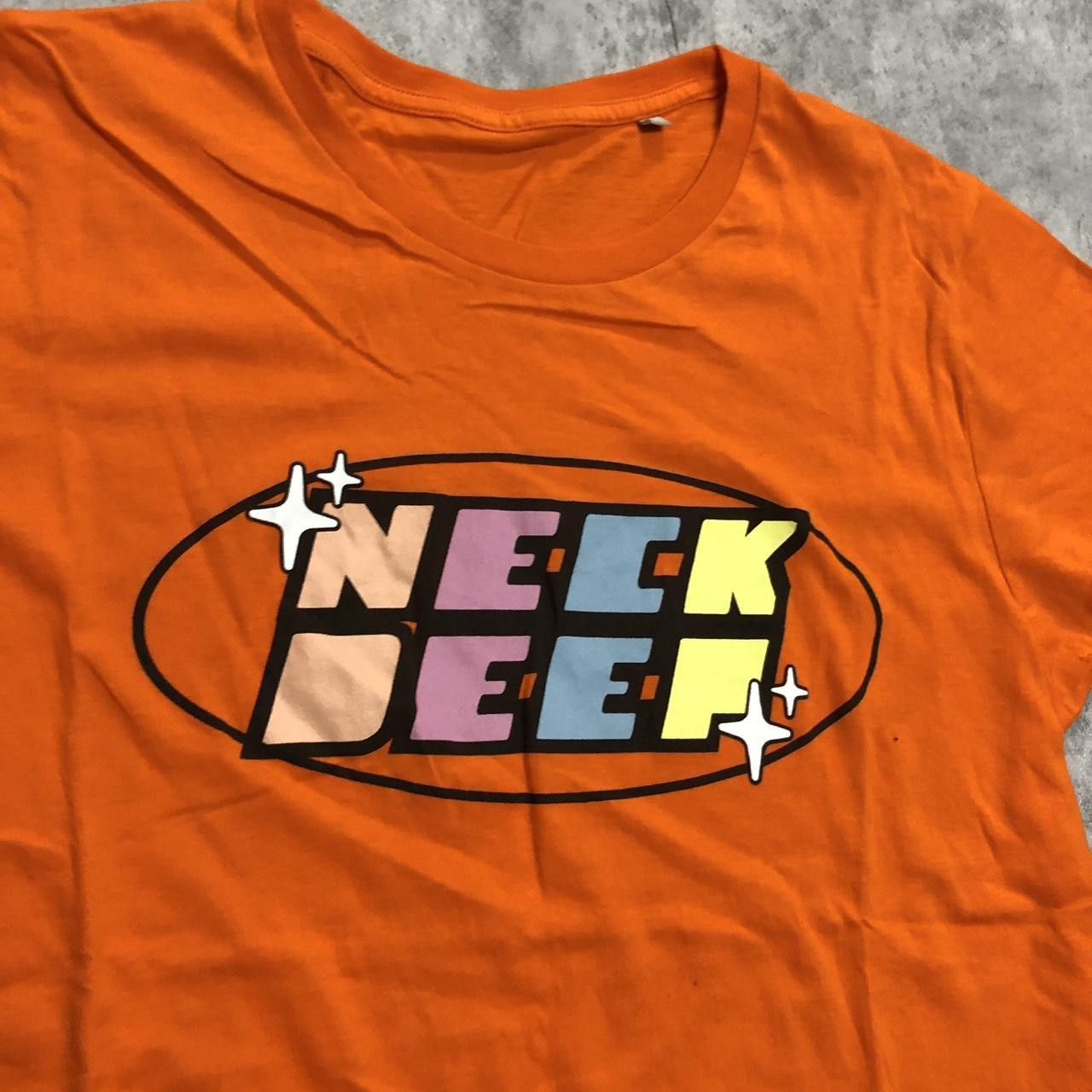 Other Orange Neck Deep t-shirt #punk #emo ♻️Eco friendly Size US L / EU 52-54 / 3 - 2 Thumbnail