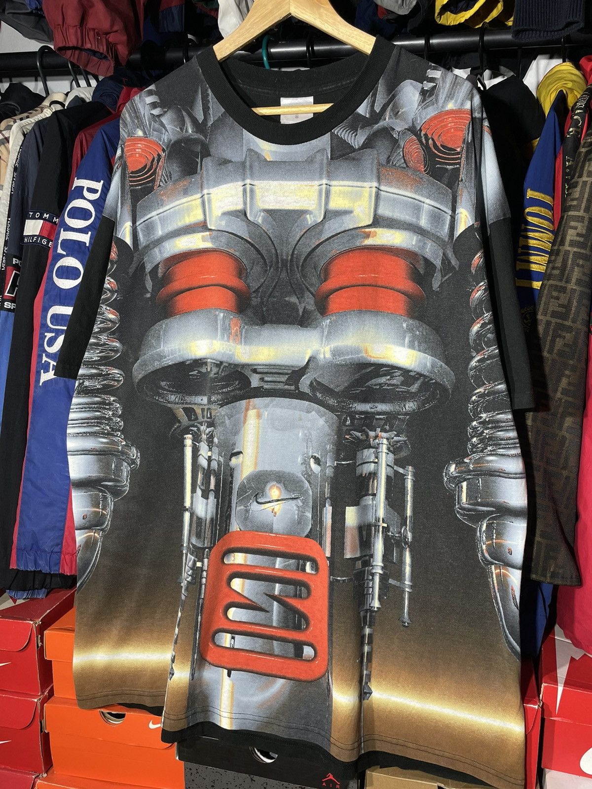 Nike × Vintage T-Shirt Nike Shox 00’s Size US XXL / EU 58 / 5 - 4 Thumbnail