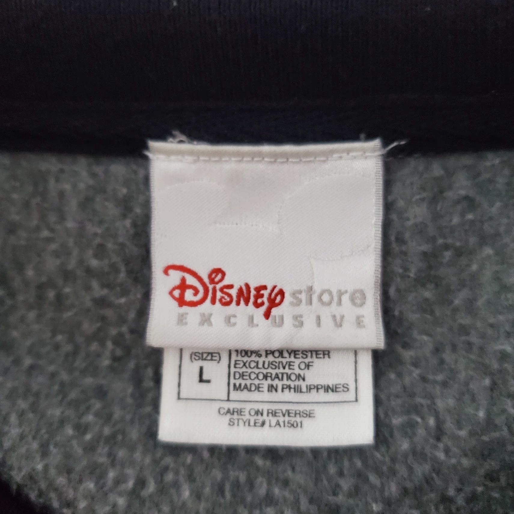 Disney Disney Vintage Grumpy Sweatshirt Mens L Blowing Off Steam Gray Fleece Pullover Size US L / EU 52-54 / 3 - 4 Thumbnail