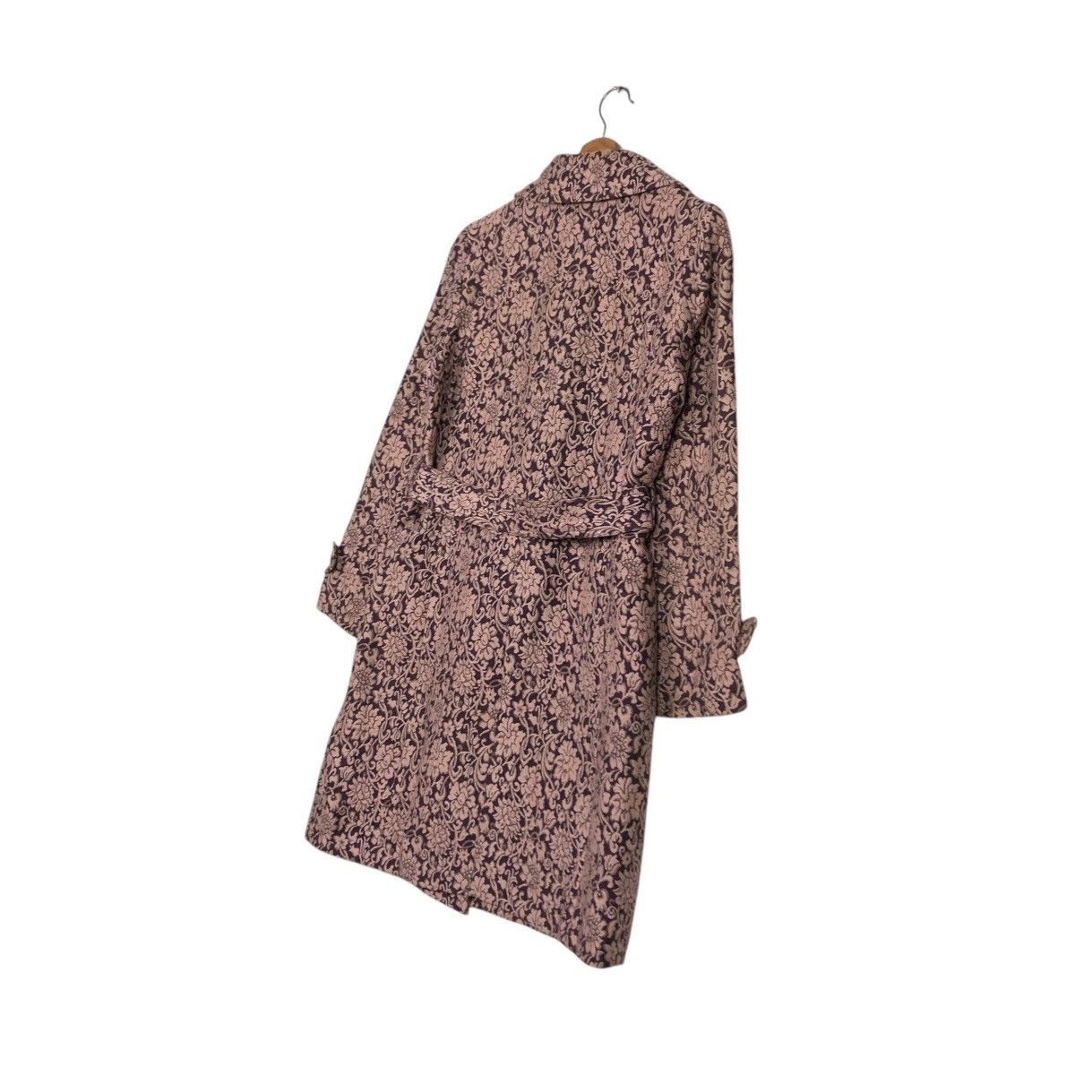 Hysteric Glamour 🔥VINTAGE LONG JACKET HYSTERIC GLAMOUR DOUBLE COLLAR FLORAL Size M / US 6-8 / IT 42-44 - 13 Thumbnail