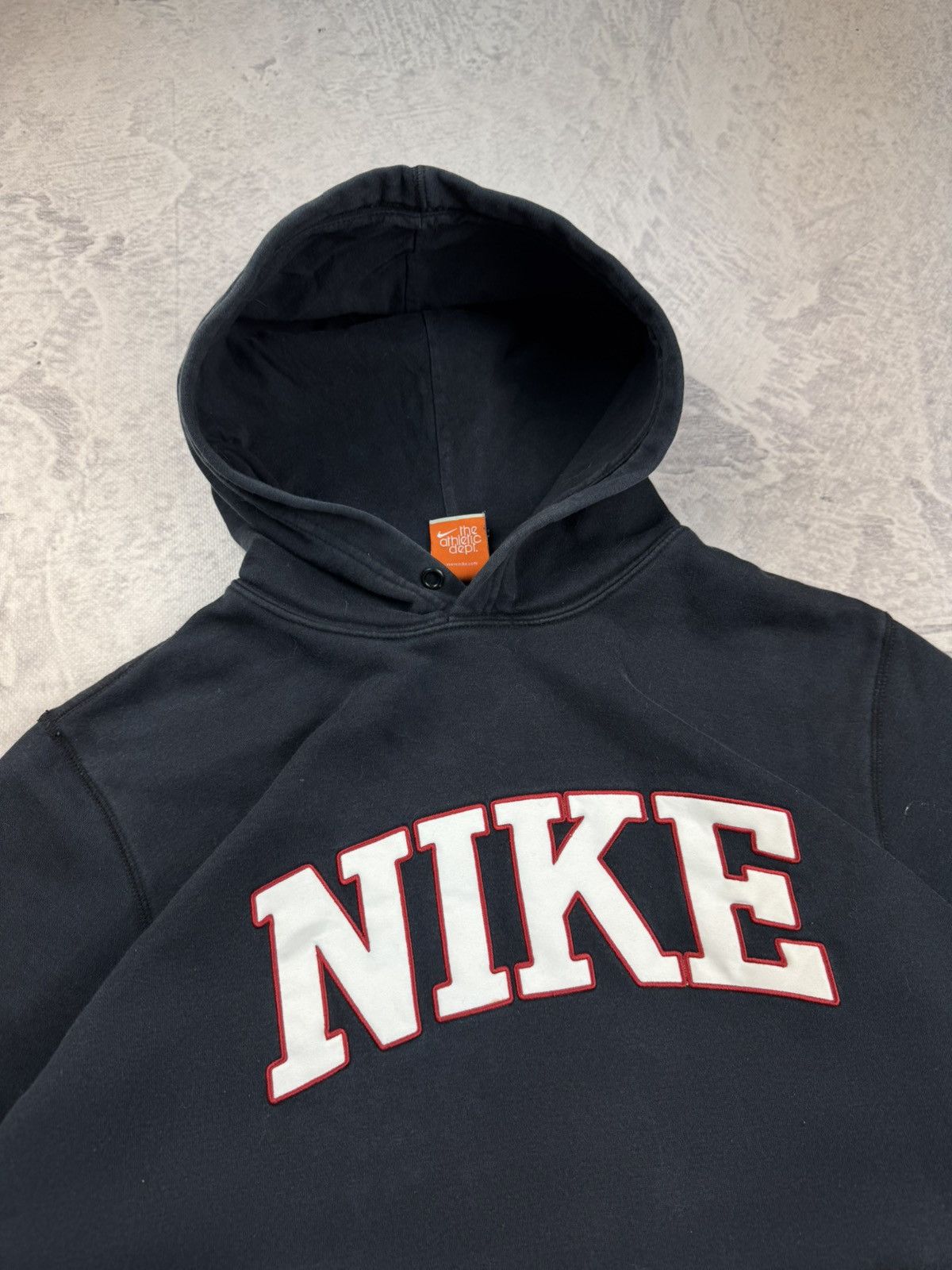Nike × Vintage NIKE VINTAGE CENTER LOGO OVERSIZE BOXY HOODIE Size US S / EU 44-46 / 1 - 3 Thumbnail