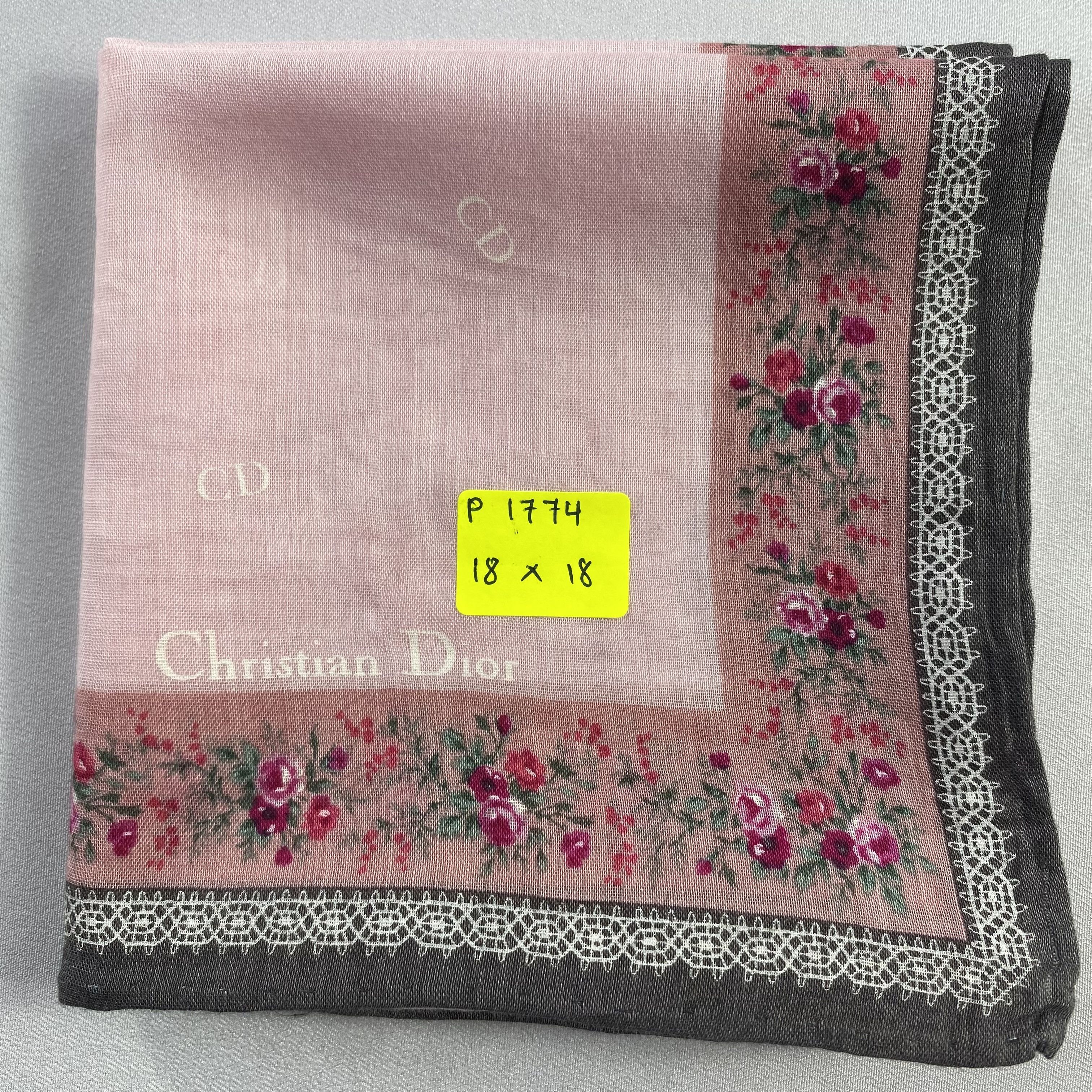 Vintage Christian Dior Monsieur Handkerchief / Neckerchief-P1774 Size ONE SIZE - 5 Thumbnail