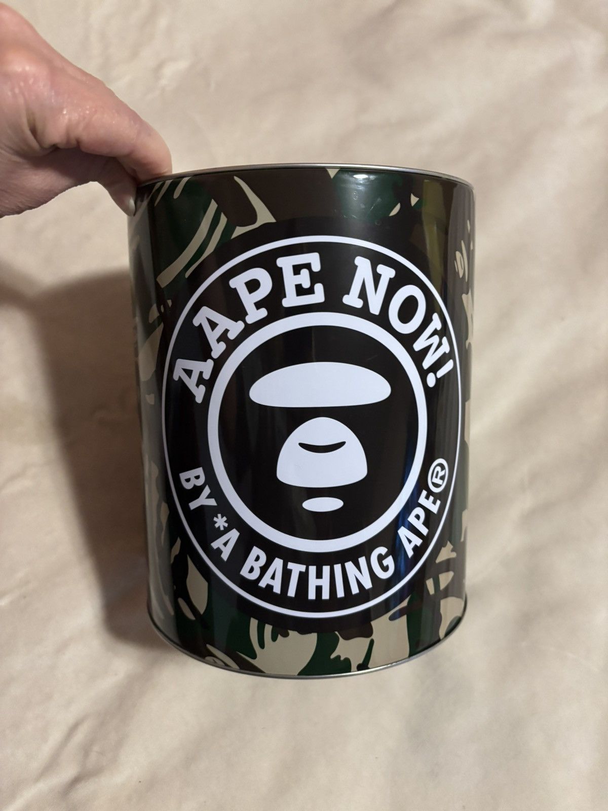 Aape AAPE Tin Trash Can Size ONE SIZE - 2 Thumbnail