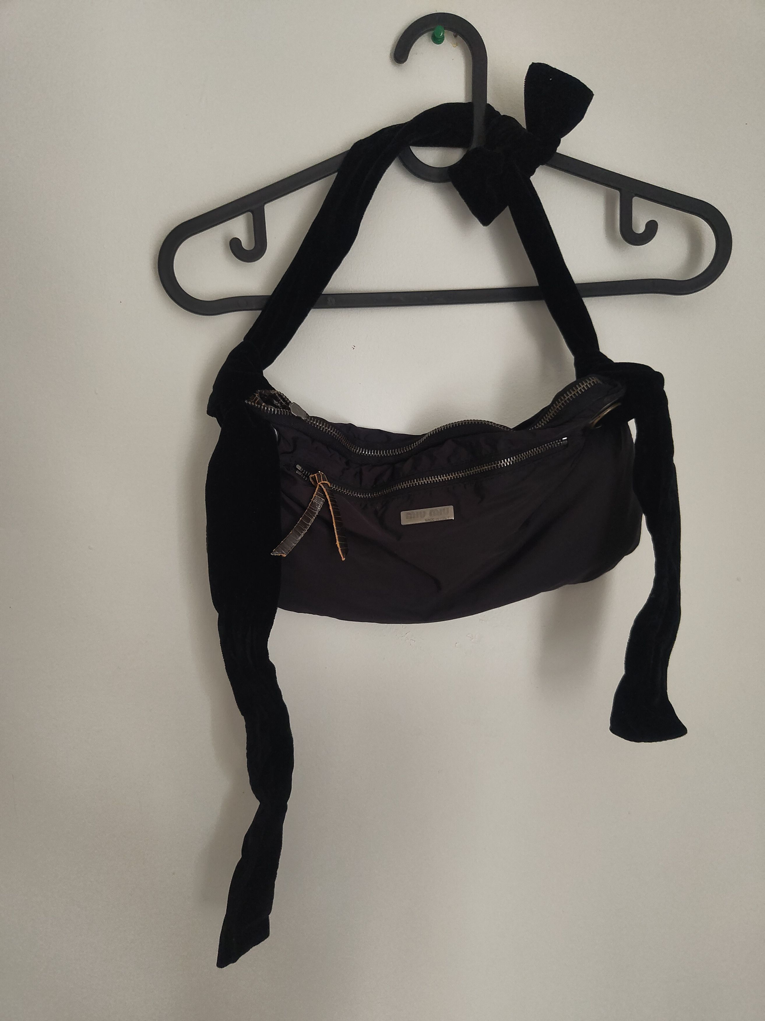 Miu Miu Velvet vintage black Miu Miu bag 00" Size ONE SIZE - 12 Thumbnail